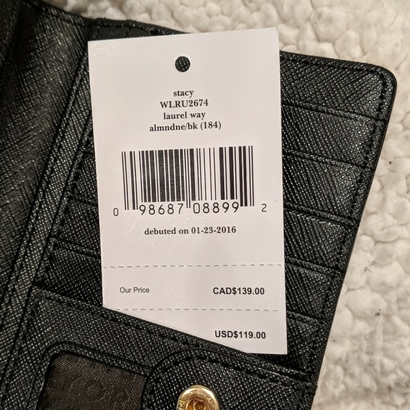 NWT Kate Spade Stacy Laurel Way Wallet - Picture 4 of 4